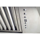 ZLINE 48" Designer Series Stainless Wall Range Hood with 700 CFM Motor (655-4SSSS-48) Range Hoods ZLINE 