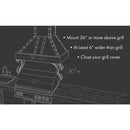 ZLINE 48" Ducted Outdoor Island Mount Range Hood in Stainless Steel (KECOMi-304-48) Range Hoods ZLINE 