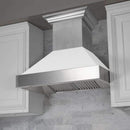 ZLINE 48" DuraSnow Range Hood with White Matte Shell and 700 CFM Motor (8654WM-48) Range Hoods ZLINE 