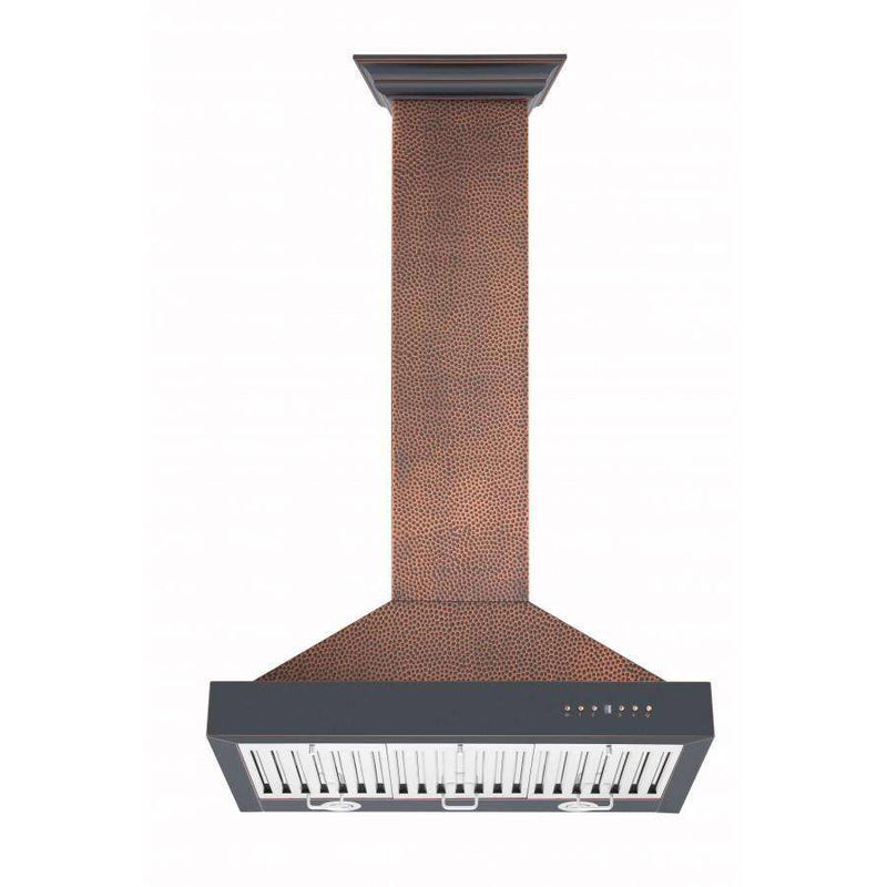 ZLINE 48" Hand-Hammered Copper Wall Range Hood (KB2-HBXXX-48) Range Hoods ZLINE 