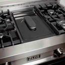 ZLINE 48 in. Professional Dual Fuel Range in DuraSnow Stainless with Blue Gloss Door (RAS-BG-48) Ranges ZLINE 