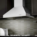 ZLINE 48 in. Professional Ducted Wall Mount Range Hood in Stainless Steel (697-48) Range Hoods ZLINE 