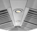 ZLINE 48 in. Professional Wall Mount Range Hood in Stainless Steel with Built-in CrownSound® Bluetooth Speakers (667CRN-BT-48) Range Hoods ZLINE 