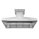 ZLINE 48 in. Professional Wall Mount Range Hood in Stainless Steel with Built-in CrownSound® Bluetooth Speakers (667CRN-BT-48) Range Hoods ZLINE 