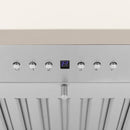 ZLINE 48 in. Wooden Wall Mount Range Hood in White (KPTT-48) Range Hoods ZLINE 