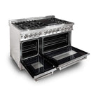 ZLINE 48" Professional Dual Fuel Range with DuraSnow Door (RA-SN-48) Ranges ZLINE 