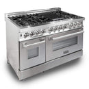 ZLINE 48" Professional Dual Fuel Range with DuraSnow Door (RA-SN-48) Ranges ZLINE 