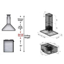 ZLINE 48" Remote Blower Island Range Hood (GL2i-RS-48-400) Range Hoods ZLINE 