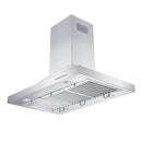 ZLINE 48" Remote Dual Blower Stainless Steel Island Range Hood with 700 CFM Motor (GL2i-RD-48) Range Hoods ZLINE 