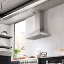 ZLINE 48" Wall Mount Range Hood in Stainless Steel with Built-in CrownSound® Bluetooth Speakers (KL3CRN-BT-48) Range Hoods ZLINE 