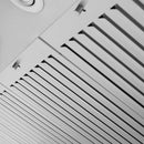 ZLINE 48" Wall Mount Range Hood with Crown Molding in DuraSnow Stainless Steel (8KF2S-48) Range Hoods ZLINE 