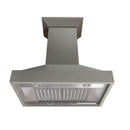 ZLINE 48" Wooden Wall Mount Range Hood in Gray (KBUU-48) Range Hoods ZLINE 