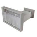 ZLINE 48" Wooden Wall Mount Range Hood in Gray (KBUU-48) Range Hoods ZLINE 
