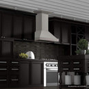 ZLINE 48" Wooden Wall Mount Range Hood in Gray (KBUU-48) Range Hoods ZLINE 