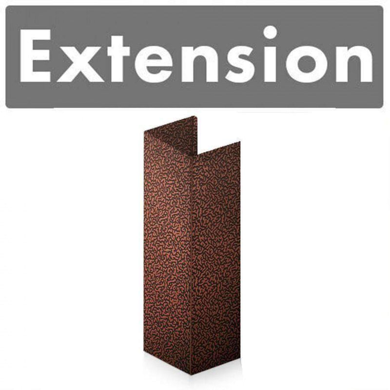 ZLINE 5' Chimney Extension for Ceilings up to 12.5' (8667E-E) Range Hood Accessories ZLINE 