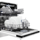ZLINE 5-Piece Appliance Package - 30" Rangetop with Brass Burners, 36" Refrigerator, 30" Electric Wall Oven, 3-Rack Dishwasher, and Convertible Wall Mount Hood in Black Stainless Steel (5KPR-RTBRH30-AWSDWV) Appliance Package ZLINE 