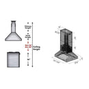 ZLINE 60 in. Ducted Island Mount Range Hood in Stainless Steel (697i-60) Range Hoods ZLINE 