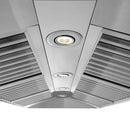 ZLINE 60 in. Professional Wall Mount Range Hood in Stainless Steel with Built-in CrownSound® Bluetooth Speakers (667CRN-BT-60) Range Hoods ZLINE 