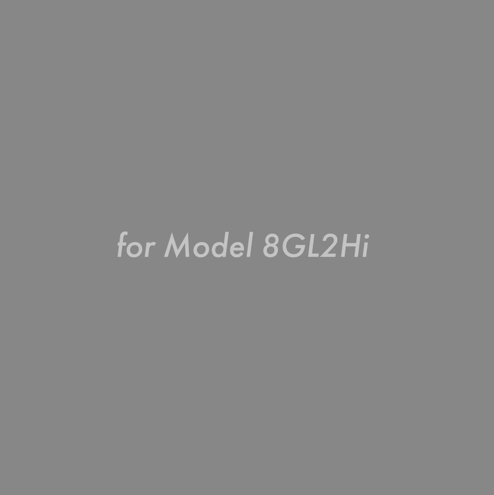 Chimney extension accessory for Model 8GL2Hi