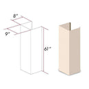 ZLINE 61 in. Wooden Chimney Extension for Ceilings up to 12.5 ft. (KBUF-E) Range Hood Accessories ZLINE 