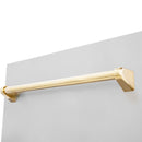 ZLINE Autograph Edition 18" Compact 3rd Rack Top Control Dishwasher in Stainless Steel with Gold Handle, 51dBa (DWVZ-304-18-G) Dishwashers ZLINE 