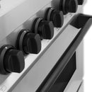 ZLINE Autograph Edition 3-Piece Appliance Package - 48" Dual Fuel Range, Wall Mounted Range Hood, & 24" Tall Tub Dishwasher in Stainless Steel with Matte Black Trim (3AKP-RARHDWM48-MB) Appliance Package ZLINE 