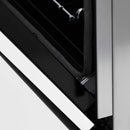 ZLINE Autograph Edition 30" 4.0 cu. ft. Dual Fuel Range with Gas Stove and Electric Oven in Stainless Steel with White Matte Door and Gold Accents (RAZ-WM-30-G) Ranges ZLINE 