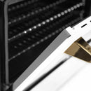 ZLINE Autograph Edition 30" 4.0 cu. ft. Dual Fuel Range with Gas Stove and Electric Oven in Stainless Steel with White Matte Door and Gold Accents (RAZ-WM-30-G) Ranges ZLINE 