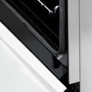 ZLINE Autograph Edition 48" 6.0 cu. ft. Dual Fuel Range with Gas Stove and Electric Oven in DuraSnow® Stainless Steel with White Matte Door and Gold Accents (RASZ-WM-48-G) Ranges ZLINE 