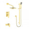 ZLINE Bliss Shower System in Polished Gold (BLS-SHS-PG)