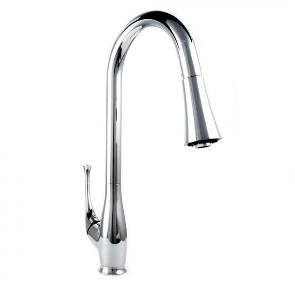 ZLINE Castor Kitchen Faucet in Chrome (CAS-KF-CH) Kitchen Faucet ZLINE 