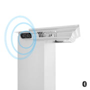 ZLINE Crown Molding in Stainless Steel with Built-in Bluetooth Speakers (CM6-BT-KN/KN4)