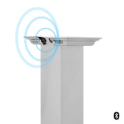 ZLINE Crown Molding in Stainless Steel with Built-In Bluetooth Speakers (CM6-BT-597i/GL1i/GL2i/KE2i/KL3i)