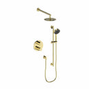 ZLINE Emerald Bay Thermostatic Shower System in Polished Gold (EMBY-SHS-T2-PG) Shower System ZLINE 