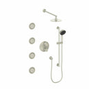 ZLINE Emerald Bay Thermostatic Shower System with Body Jets in Brushed Nickel (EMBY-SHS-T3-BN) Shower System ZLINE 