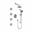 ZLINE Emerald Bay Thermostatic Shower System with Body Jets in Chrome (EMBY-SHS-T3-CH) Shower System ZLINE 
