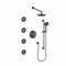 ZLINE Emerald Bay Thermostatic Shower System with Body Jets in Gun Metal (EMBY-SHS-T3-GM)
