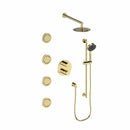 ZLINE Emerald Bay Thermostatic Shower System with Body Jets in Polished Gold (EMBY-SHS-T3-PG) Shower System ZLINE 