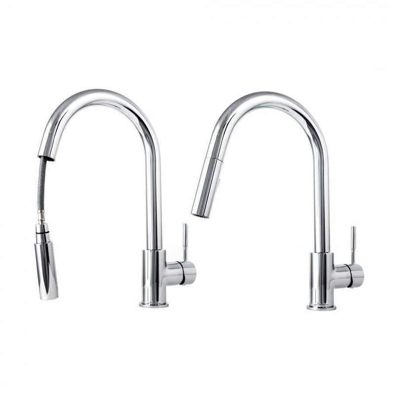 ZLINE Gemini Kitchen Faucet in Chrome (GEM-KF-CH) Kitchen Faucet ZLINE 