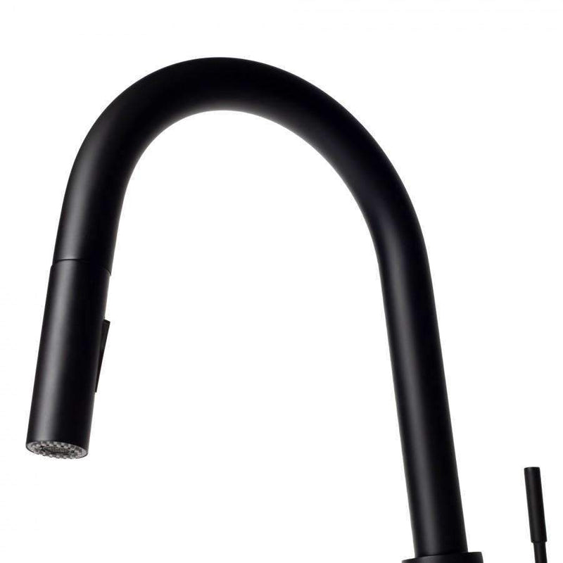 ZLINE Gemini Kitchen Faucet in Matte Black (GEM-KF-MB) Kitchen Faucet ZLINE 