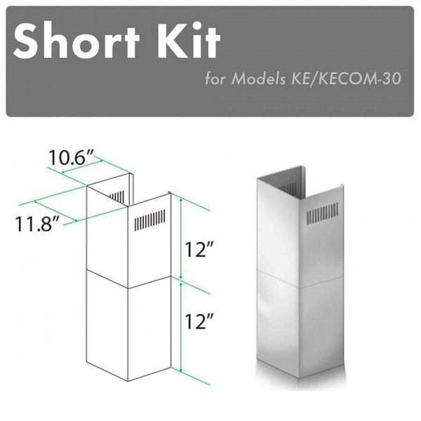 ZLINE Short Kit for 8' Ceilings (SK-KE/KECOM-30) Range Hood Accessories ZLINE 