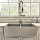 ZLINE Van Gogh Kitchen Faucet in Gun Metal (VNG-KF-GM) Kitchen Faucet ZLINE 