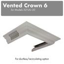 ZLINE Vented Crown for Wall Mount Range Hood (CM6V-300U) Range Hood Accessories ZLINE 