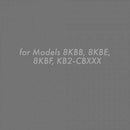 ZLINE Vented Crown Molding for Range Hoods w/Recirculating Option (CM6V-8KBB) Range Hood Accessories ZLINE 