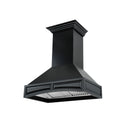 ZLINE 36-Inch Designer Wooden Wall Range Hood with Crown Molding and 700 CFM Motor (321CC-36)